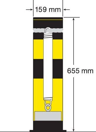 Traffic-Line Flex Bollard